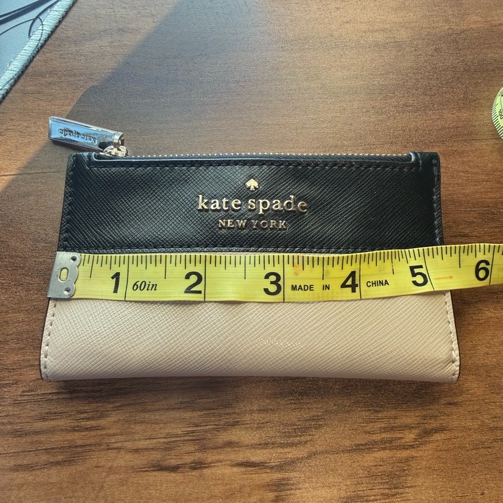 Kate Spade Black and Tan Wallet - Picture 7 of 8